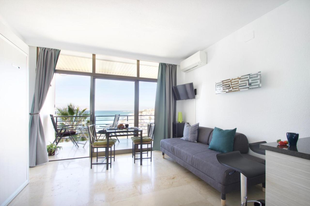 Sea Front Studio With Spacious Balcony Santa Clara Torremolinos Exterior foto